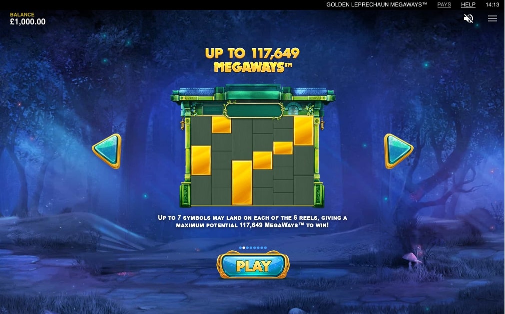 Golden Leprechaun Slot Game Megaways